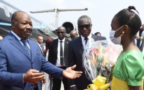 Ali Bongo en visite de travail de quelques heures en Guinée équatoriale