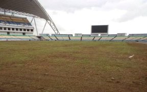 Stade d’Angondjé : Une nouvelle pelouse pour un retour des Panthères en 2026
