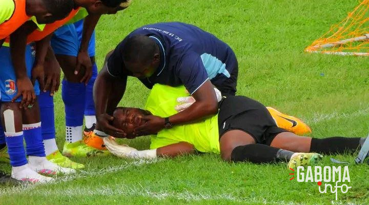 Coupe de la CAF&nbsp;: grosse frayeur pour le gardien gabonais Loïc Owono Ella