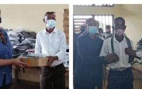 Malika Bongo Ondimba offre 1000 kits scolaires à Bongoville