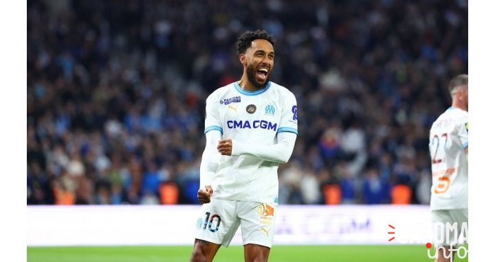 Ligue 1 : L’OM écrase Brest avec un but d’Aubameyang