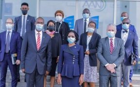 Une délégation canadienne en visite à la ZES de Nkok