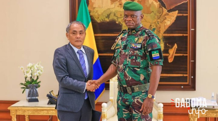 L’ambassadeur du Japon reçu en audience par Brice Clotaire Oligui Nguema