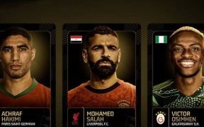 CAF Awards 2025 : Denis Bouanga écarté de la short-list, Hakimi, Salah et Osimhen finalistes