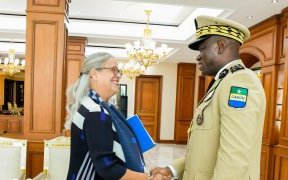 Oligui Nguema rencontre la coordinatrice des Nations Unies pour des discussions fructueuses