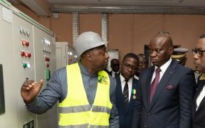 Oligui Nguema et Adesina inaugurent une station de pompage pour le Grand Libreville