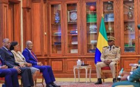 Des anciens candidats à l’élection présidentielle de 2023 reçus par Brice Oligui Nguema